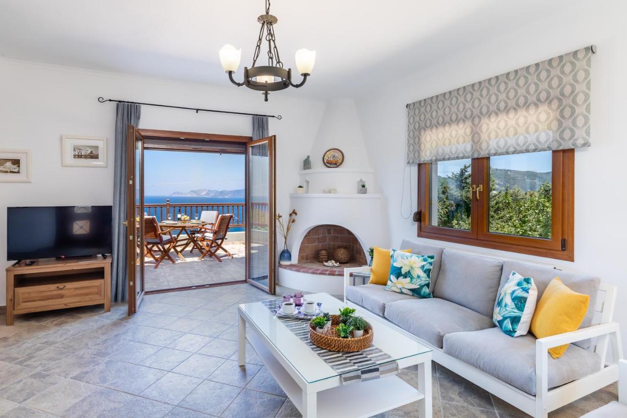 Villa Margini, Aegean Views , Pool Villa, Skopelos Extérieur photo