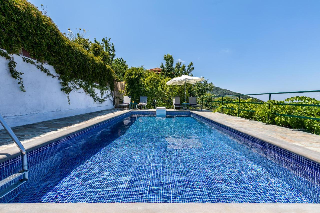 Villa Margini, Aegean Views , Pool Villa, Skopelos Extérieur photo