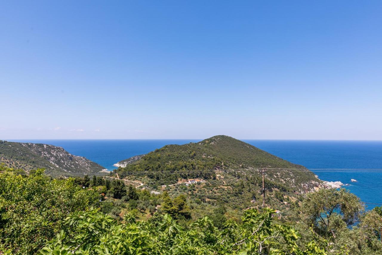 Villa Margini, Aegean Views , Pool Villa, Skopelos Extérieur photo